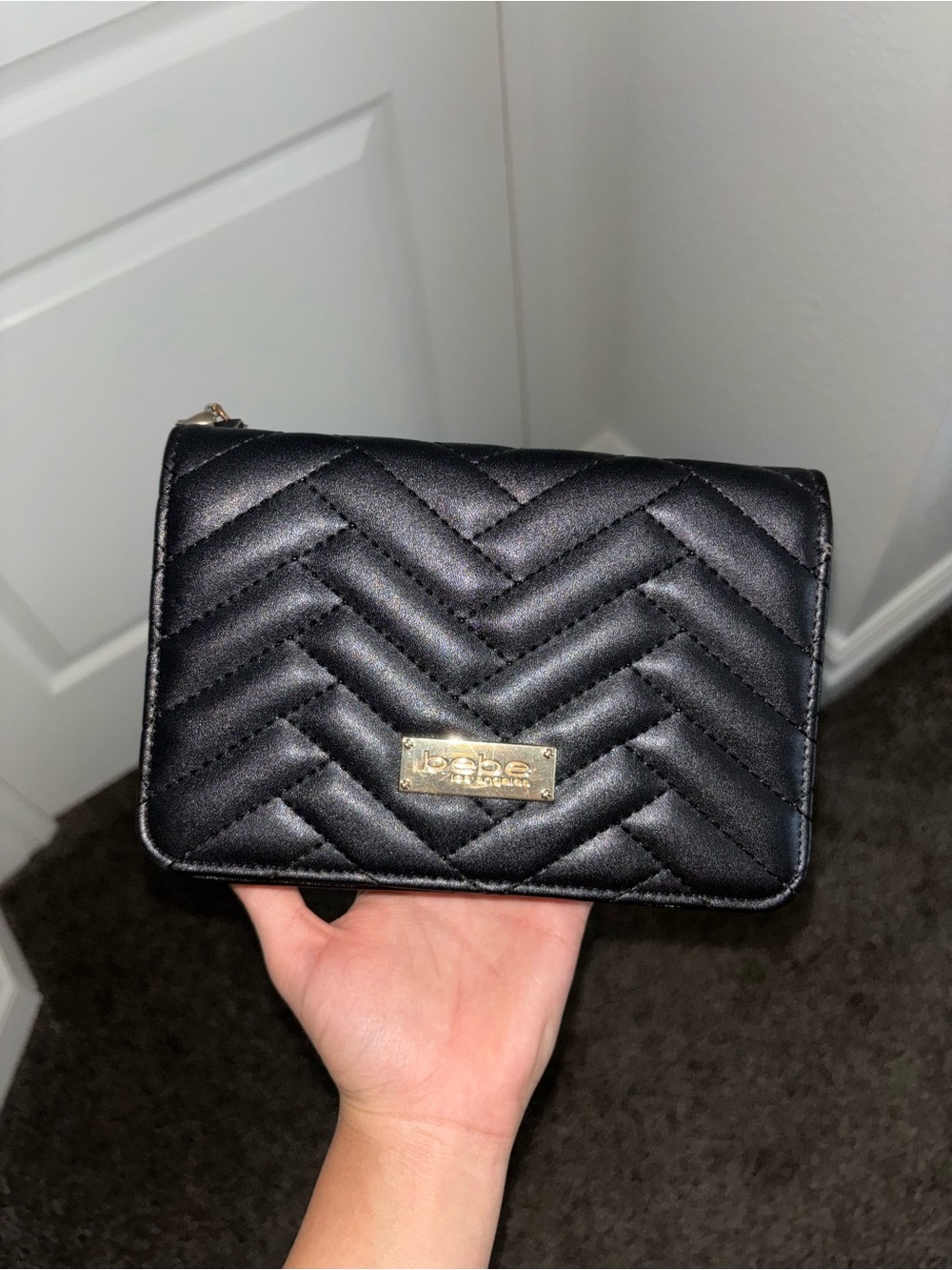 bebe | Quilted Crossbody Bag